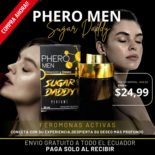 PERFUME SUGAR DADDY CON FEROMONAS